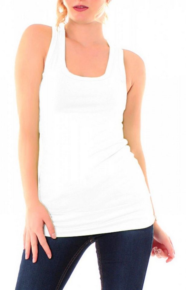 Muse Longtop Classic Tanktop Skinny Fit 8002 von Muse