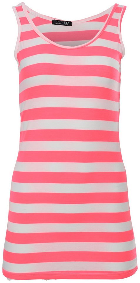 Muse Longtop Extra langes Trägertop Skinny Fit 9002 Muse Longtop Extra langes Trägertop Skinny Fit 9002 von Muse