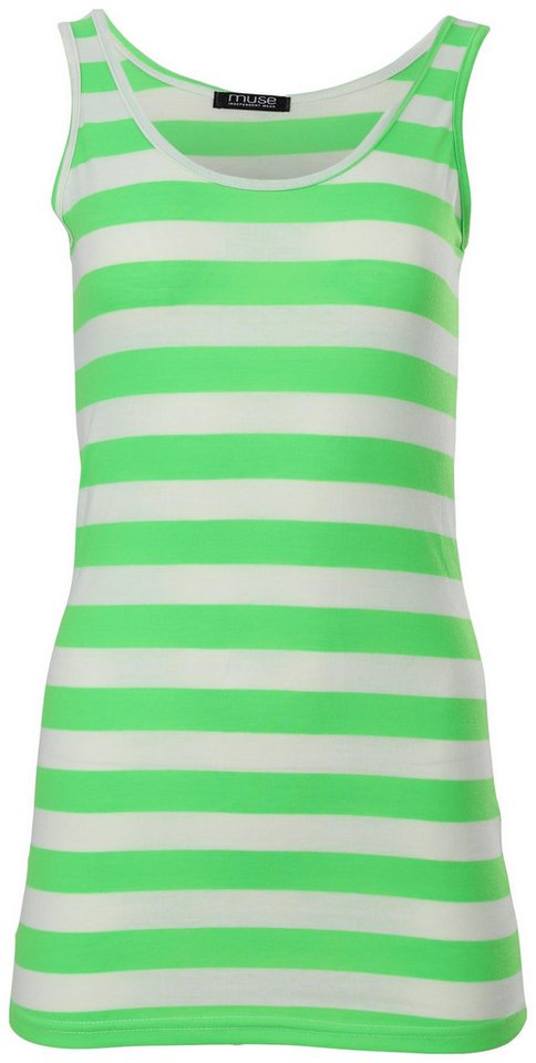 Muse Longtop Extra langes Trägertop Skinny Fit 9002 Muse Longtop Extra langes Trägertop Skinny Fit 9002 von Muse