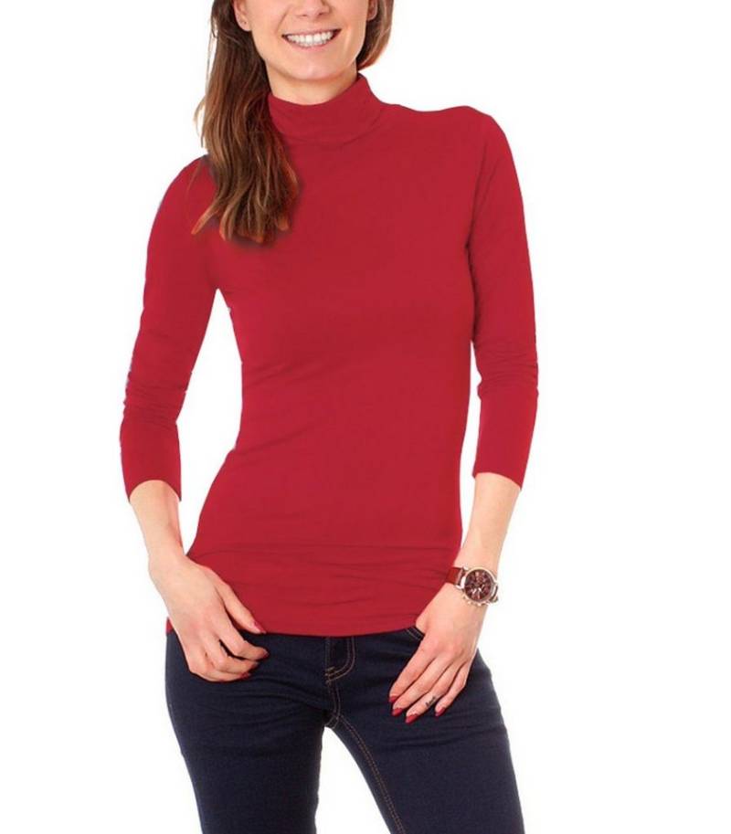 Muse Rollkragenshirt Basic Rollkragenshirt Langarm 3315 von Muse