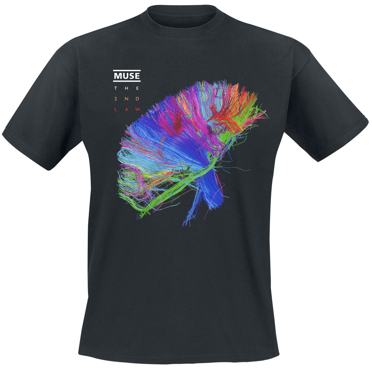 Muse The 2nd Law Album T-Shirt schwarz in XL von Muse