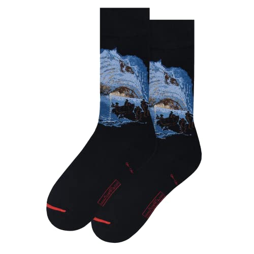 MuseARTa Unisex Blue Grotto of Capri Socken, Multi, 40-46 von MuseARTa