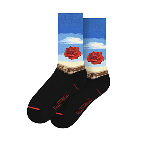 MuseARTa Unisex Meditative Rose Socken, Multi, 36-40 von MuseARTa