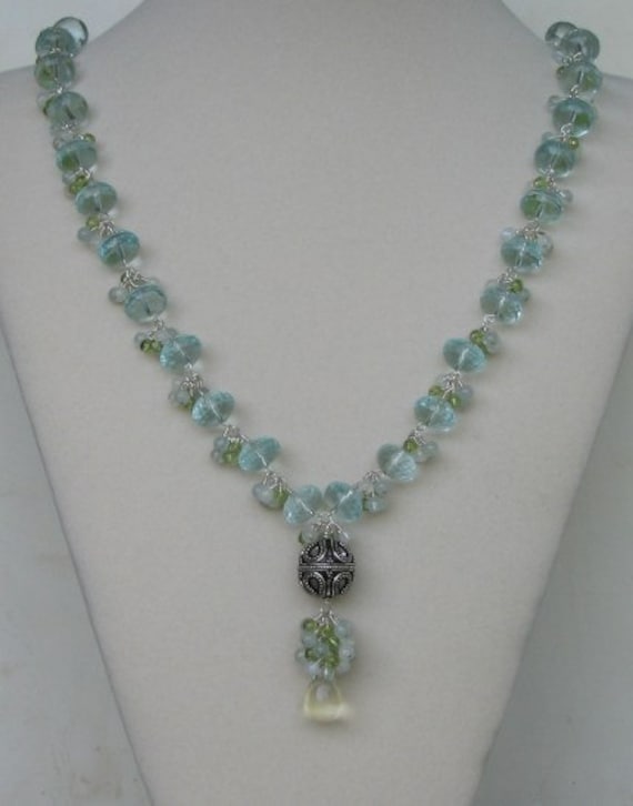 Ausgefallene Blauquarz Halskette Ausgefallene Blauquarz Halskette von MuseHill