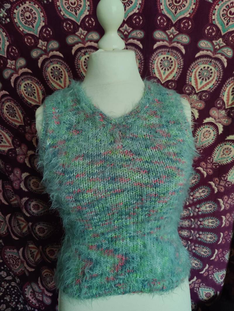 Pullunder "Fluffy" | Handgestrickt Pullunder "Fluffy" | Handgestrickt von Musestunde