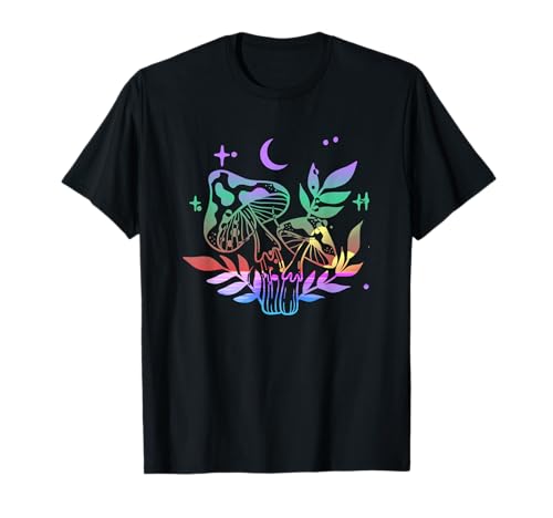 Niedliche Pilze 2 Regenbogen ästhetische Fee verzaubert Frauen Kinder T-Shirt Niedliche Pilze 2 Regenbogen ästhetische Fee verzaubert Frauen Kinder T-Shirt von MushroomCutieApparel Co.