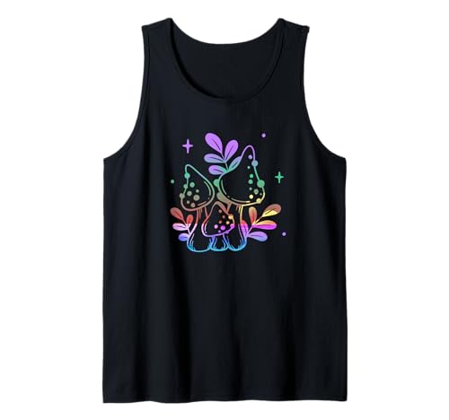 Niedlicher Pilz 1 Regenbogen ästhetische Fee verzaubert Frauen Kinder Tank Top Niedlicher Pilz 1 Regenbogen ästhetische Fee verzaubert Frauen Kinder Tank Top von MushroomCutieApparel Co.