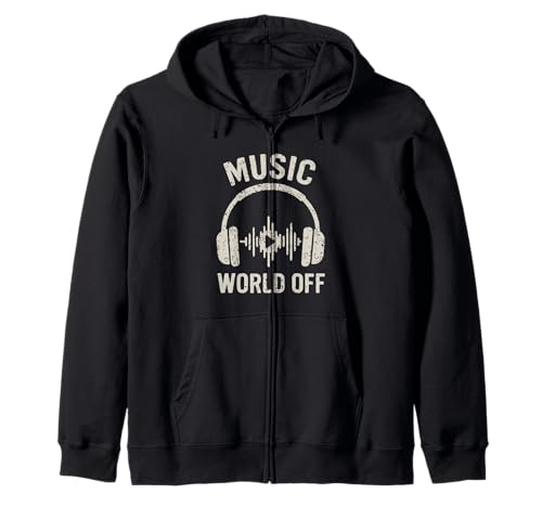 World Off Lustiger Musikliebhaber Beat Makers Musikproduzent Herren Kapuzenjacke World Off Lustiger Musikliebhaber Beat Makers Musikproduzent Herren Kapuzenjacke von Music Producer Music Production Apparel Co.