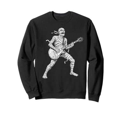 Mama spielt Gitarre - Cooler Monster Rock-Gitarrist Halloween Sweatshirt Mama spielt Gitarre - Cooler Monster Rock-Gitarrist Halloween Sweatshirt von Music & Monsters Co.