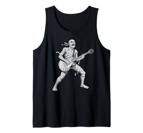 Mama spielt Gitarre - Cooler Monster Rock-Gitarrist Halloween Tank Top Mama spielt Gitarre - Cooler Monster Rock-Gitarrist Halloween Tank Top von Music & Monsters Co.