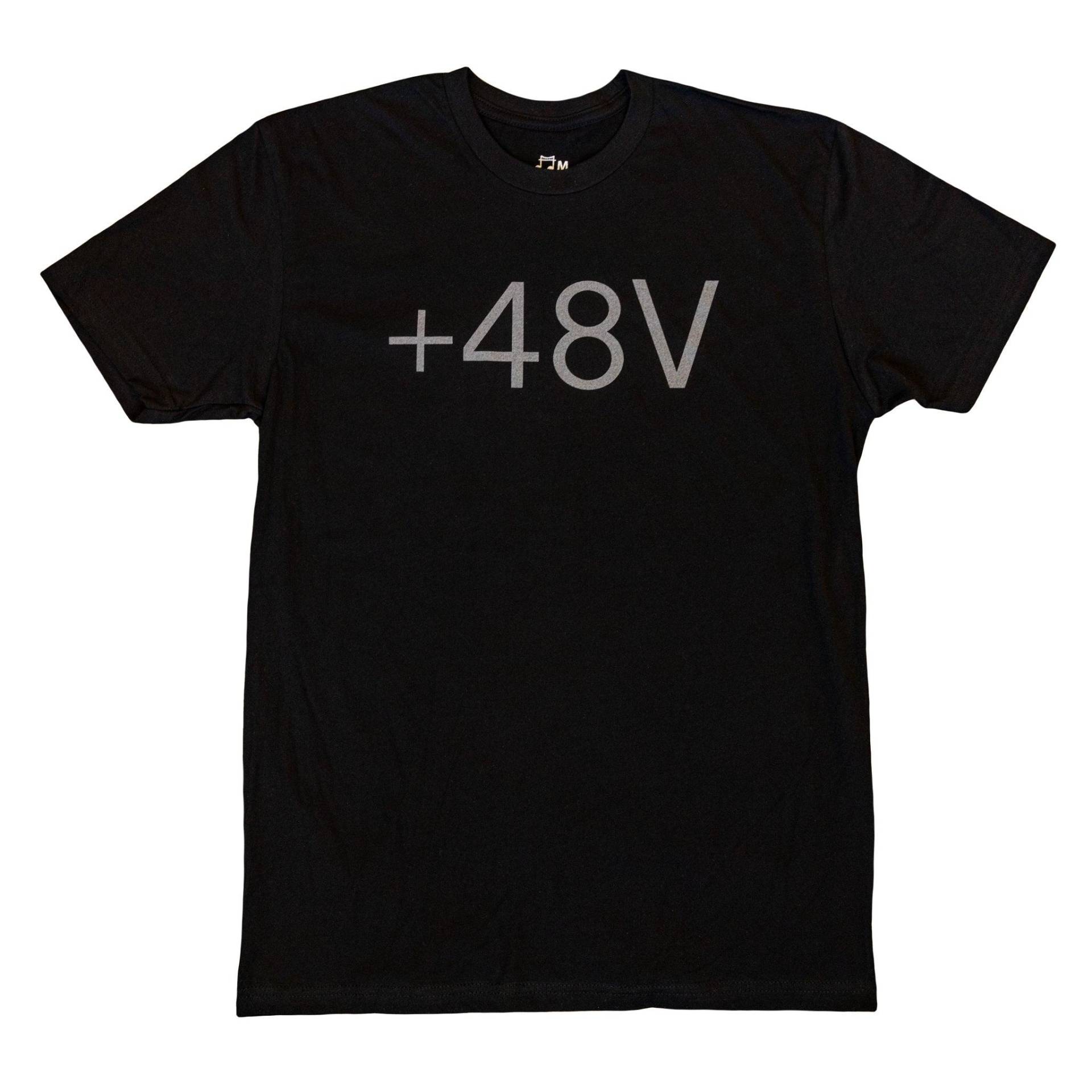 Phantomenergie +48V T-Shirt Phantomenergie +48V T-Shirt von MusicInspiredLiving