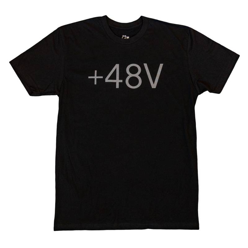 Phantomenergie +48V T-Shirt Phantomenergie +48V T-Shirt von MusicInspiredLiving