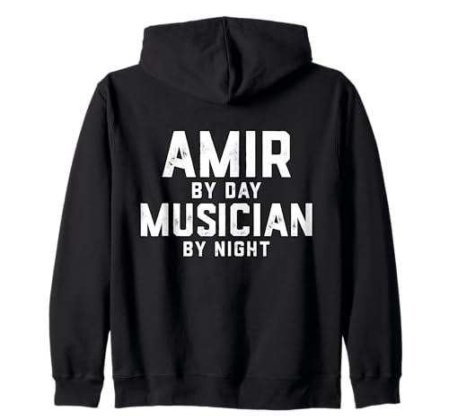 Amir Musiker Halloween Kostüm Gen Z Millennial Men Amir Kapuzenjacke Amir Musiker Halloween Kostüm Gen Z Millennial Men Amir Kapuzenjacke von Musician Gifts & Accessories