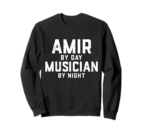 Amir Musiker Halloween Kostüm Gen Z Millennial Men Amir Sweatshirt Amir Musiker Halloween Kostüm Gen Z Millennial Men Amir Sweatshirt von Musician Gifts & Accessories