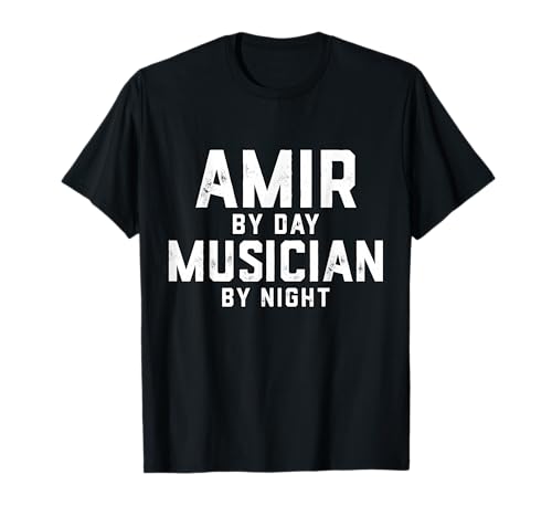 Amir Musiker Halloween Kostüm Gen Z Millennial Men Amir T-Shirt Amir Musiker Halloween Kostüm Gen Z Millennial Men Amir T-Shirt von Musician Gifts & Accessories