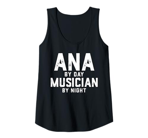 Damen Ana Musiker Kostüm Halloween Gen Z Millennial Song Ana Tank Top von Musician Gifts & Accessories