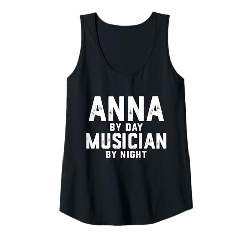 Damen Anna Musikerin Kostüm Gen Z Millennial Music Song Anna Meme Tank Top von Musician Gifts & Accessories