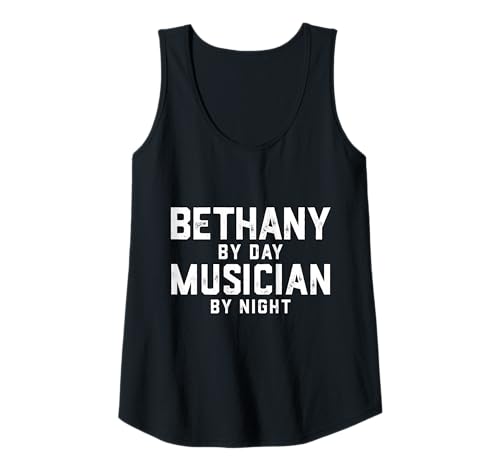 Damen Bethany Musiker Kostüm Gen Z Millennial Music Song Beth Tank Top von Musician Gifts & Accessories