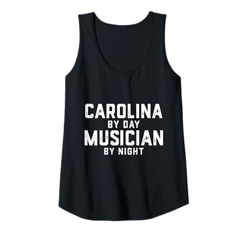 Damen Carolina Musiker Kostüm Gen Z Millennial Carolina Song Tank Top von Musician Gifts & Accessories