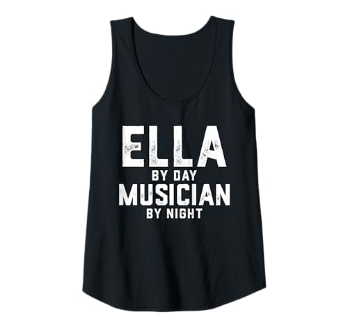 Damen Ella Musiker Kostüm Gen Z Millennial Music Ella Meme Song Tank Top von Musician Gifts & Accessories