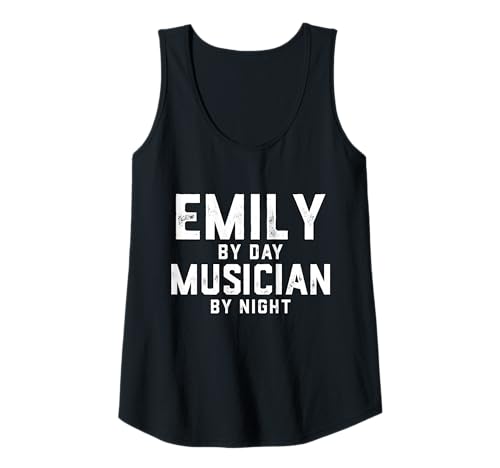 Damen Emily Musiker Kostüm Gen Z Millennial Music Emily Song Tank Top von Musician Gifts & Accessories