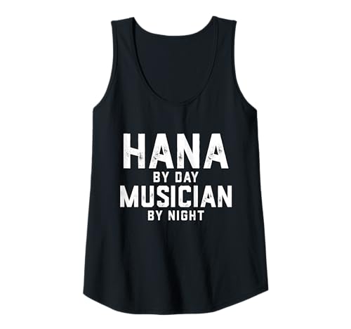 Damen Hana Musiker Kostüm Gen Z Millennial Music Hana Meme Song Tank Top von Musician Gifts & Accessories