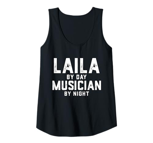 Damen Laila Musiker Kostüm Gen Z Millennial Music Laila Song Tank Top von Musician Gifts & Accessories