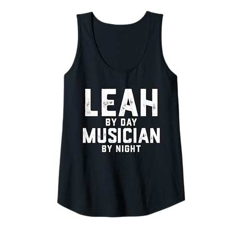 Damen Leah Musiker Kostüm Gen Z Millennial Music Leah Song Tank Top von Musician Gifts & Accessories
