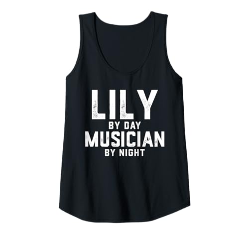 Damen Lily Musiker Kostüm Gen Z Millennial Music Lily Song Tank Top von Musician Gifts & Accessories