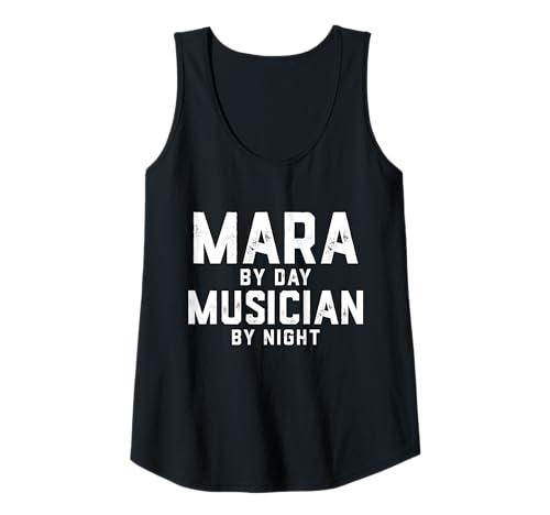 Damen Mara Musiker Kostüm Gen Z Millennial Music Mara Meme Song Tank Top von Musician Gifts & Accessories