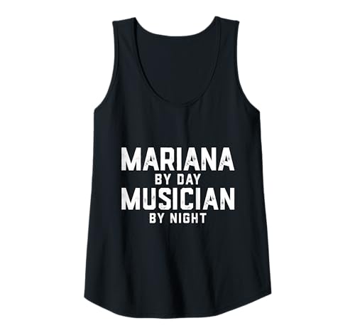 Damen Mariana Musiker Kostüm Gen Z Millennial Music Mariana Song Tank Top von Musician Gifts & Accessories