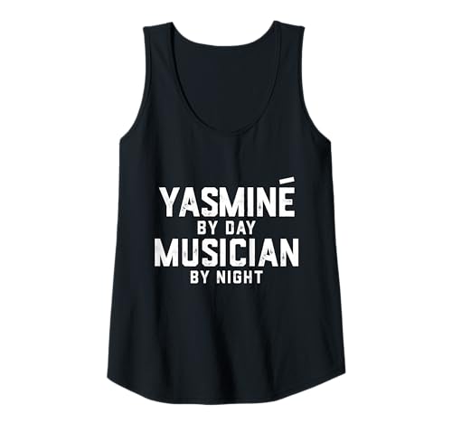 Damen Yasmine Musiker Kostüm Gen Z Millennial Music Yasmin Song Tank Top von Musician Gifts & Accessories