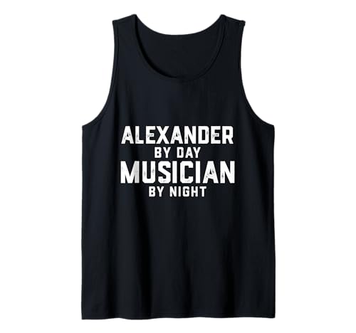 Herren Alex Musiker Halloween Kostüm Gen Z Millennial Alexander Tank Top Herren Alex Musiker Halloween Kostüm Gen Z Millennial Alexander Tank Top von Musician Gifts & Accessories