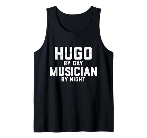 Herren Hugo Musiker Halloween Kostüm Gen Z Millennial Men Hugo Tank Top von Musician Gifts & Accessories