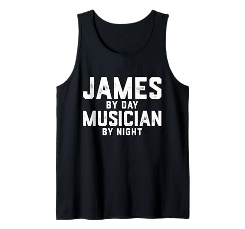 Herren James Musician Song Halloween Kostüm Gen Z Millennial James Tank Top Herren James Musician Song Halloween Kostüm Gen Z Millennial James Tank Top von Musician Gifts & Accessories