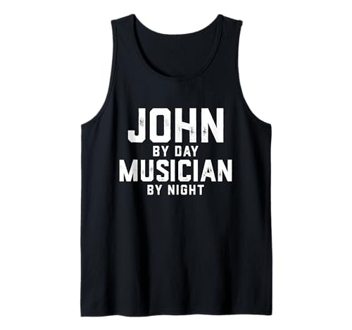 Herren John Musician Song Halloween Kostüm Gen Z Millennial John Tank Top von Musician Gifts & Accessories