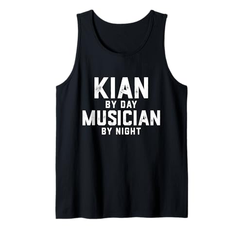 Herren Kian Musiker Halloween Kostüm Gen Z Millennial Kian Tank Top von Musician Gifts & Accessories