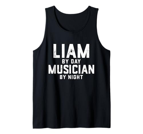Herren Liam Musiker Halloween Kostüm Gen Z Millennial Liam Tank Top von Musician Gifts & Accessories