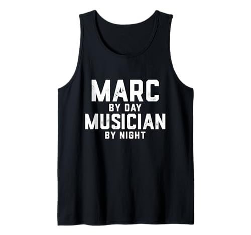 Herren Marc Musiker Halloween Kostüm Gen Z Millennial Marc Tank Top von Musician Gifts & Accessories