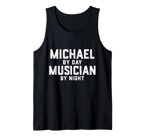 Herren Mike Musiker Halloween Kostüm Gen Z Millennial Michael Tank Top von Musician Gifts & Accessories