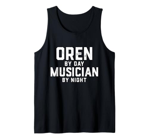 Herren Oren Musiker Halloween Kostüm Gen Z Meme Millennial Oren Tank Top von Musician Gifts & Accessories