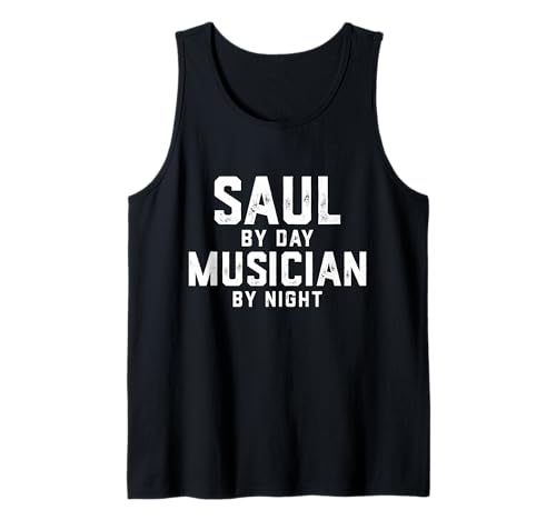 Herren Saul Musiker Halloween Kostüm Gen Z Millennial Meme Saul Tank Top von Musician Gifts & Accessories