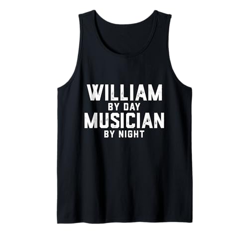 Herren Will Musiker Halloween Kostüm Gen Z Millennial William Tank Top von Musician Gifts & Accessories