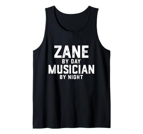 Herren Zane Musiker Halloween Kostüm Gen Z Millennial Song Zane Tank Top von Musician Gifts & Accessories