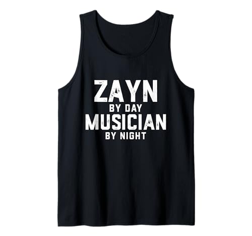 Herren Zayn Musiker Halloween Kostüm Gen Z Millennial Meme Zayn Tank Top von Musician Gifts & Accessories