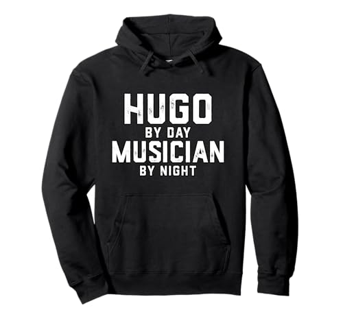 Hugo Musiker Halloween Kostüm Gen Z Millennial Men Hugo Pullover Hoodie von Musician Gifts & Accessories