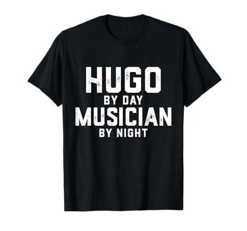 Hugo Musiker Halloween Kostüm Gen Z Millennial Men Hugo T-Shirt von Musician Gifts & Accessories