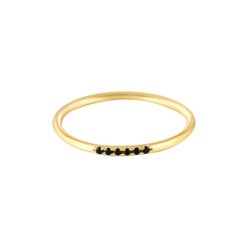 Musihy Gold Ringe Frauen 375, 9K Gelbgold Polierte Runde Verlobungsring mit Moissanit, Größe 65 (20.7) von Musihy