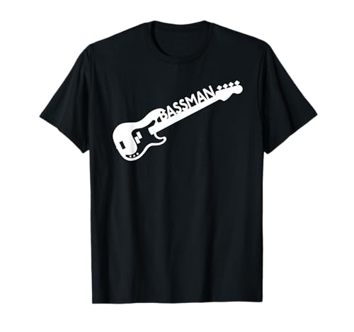 Bass T-Shirt Bassman / Bassisten Bassist Musik Tshirt Herren T-Shirt von Musik Shirt
