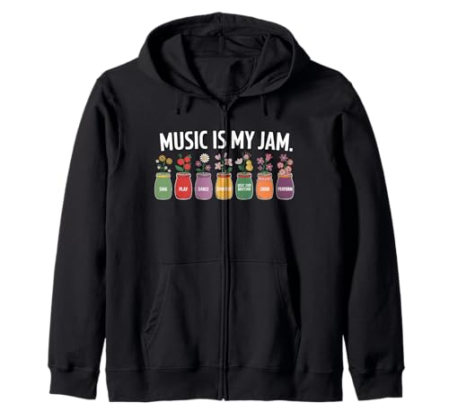 Musik Tshirt Herren Damen Music Musiker Retro Musiklehrer Kapuzenjacke von Musik TShirt Music Musiker Retro Musiklehrer